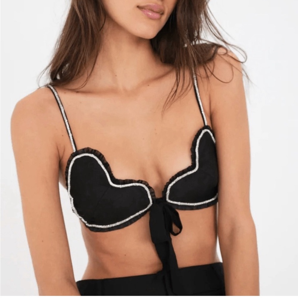 NWT For Love and Lemons Cora Bra Top